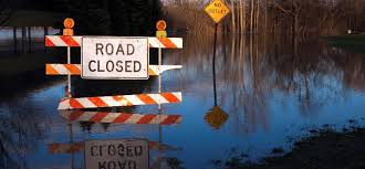 Road closure. Credit: Town of Milton, MA.