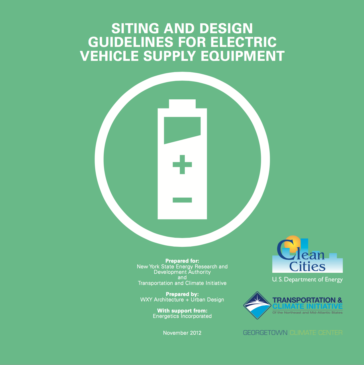 Siting and Design Guidelines for Electric Vehicle Supply Equipment
