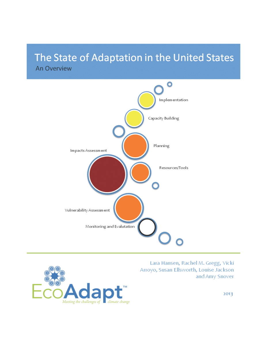The State of Adaptation in the United States: An Overview